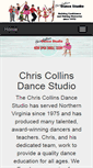 Mobile Screenshot of chriscollinsdance.com